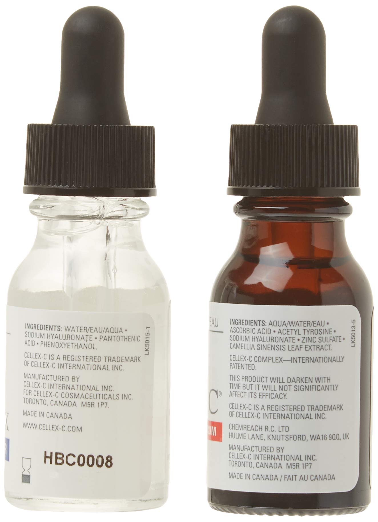 Cellex-C 2-Step Starter Kit, High-Potency Serum, Hydra 5 B-Complex, 1 kit